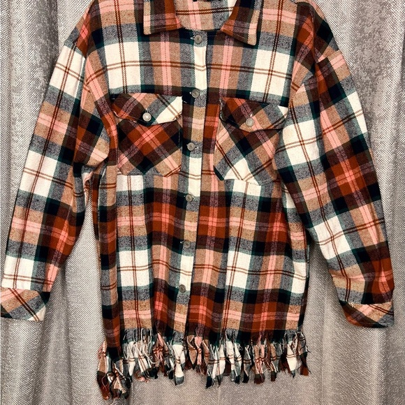 Thrill Tops - Thrill Multicolor Plaid Shirt
